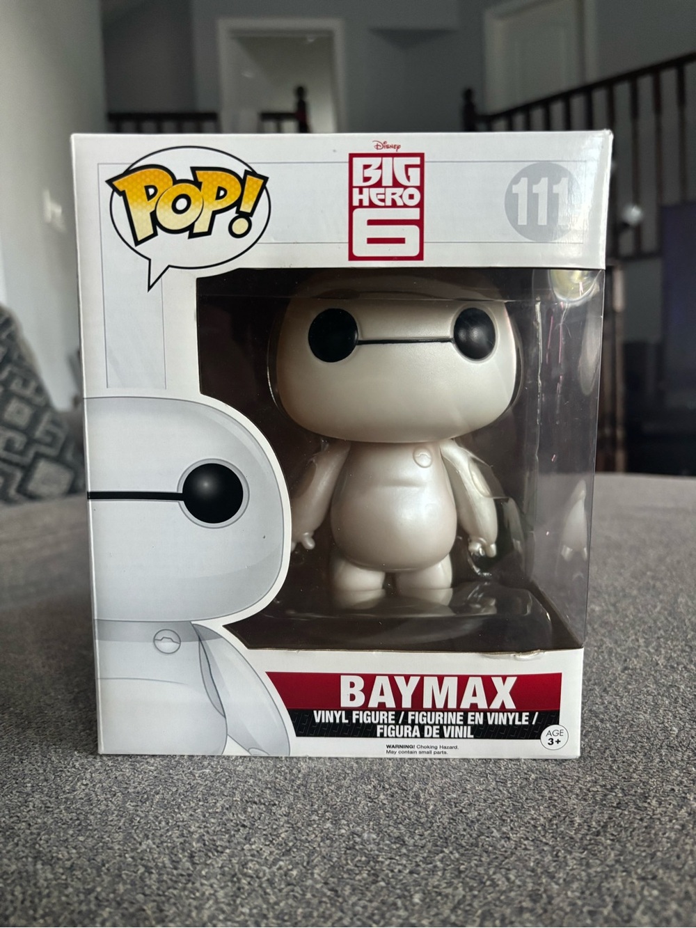 BNIB Funko Pop Big Hero 6 6” Baymax #111 Diamond Collection